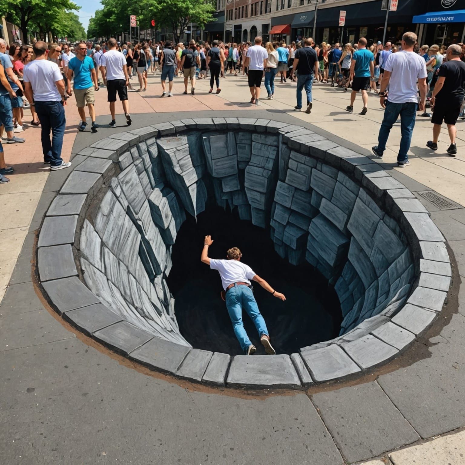 Chalk it up as a sinkhole.  by @RaphNotLeo