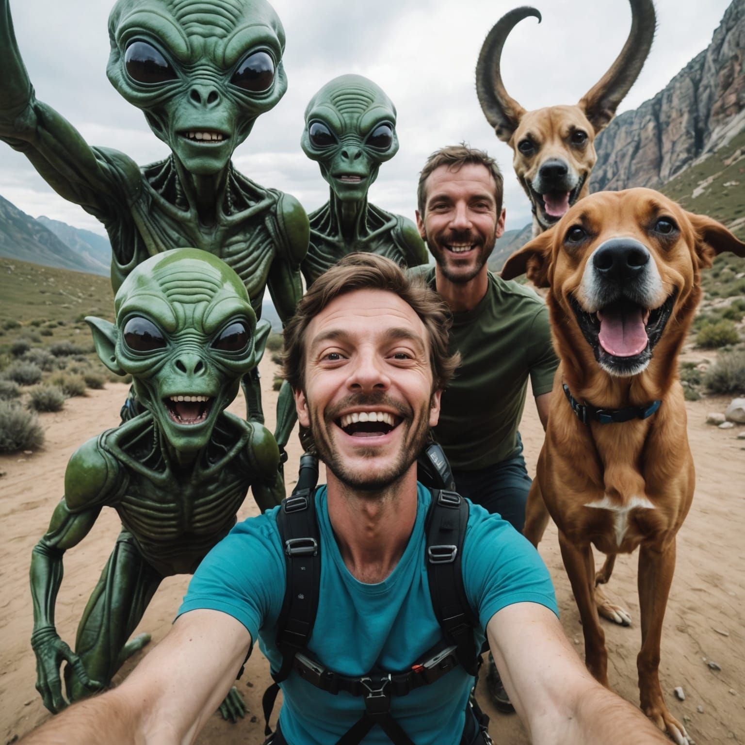 Walking the dogs!  by @GloryAut