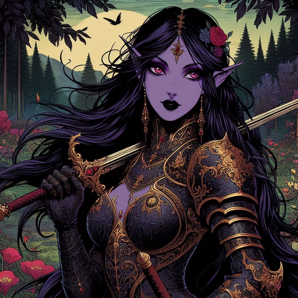 A certain purple Drow