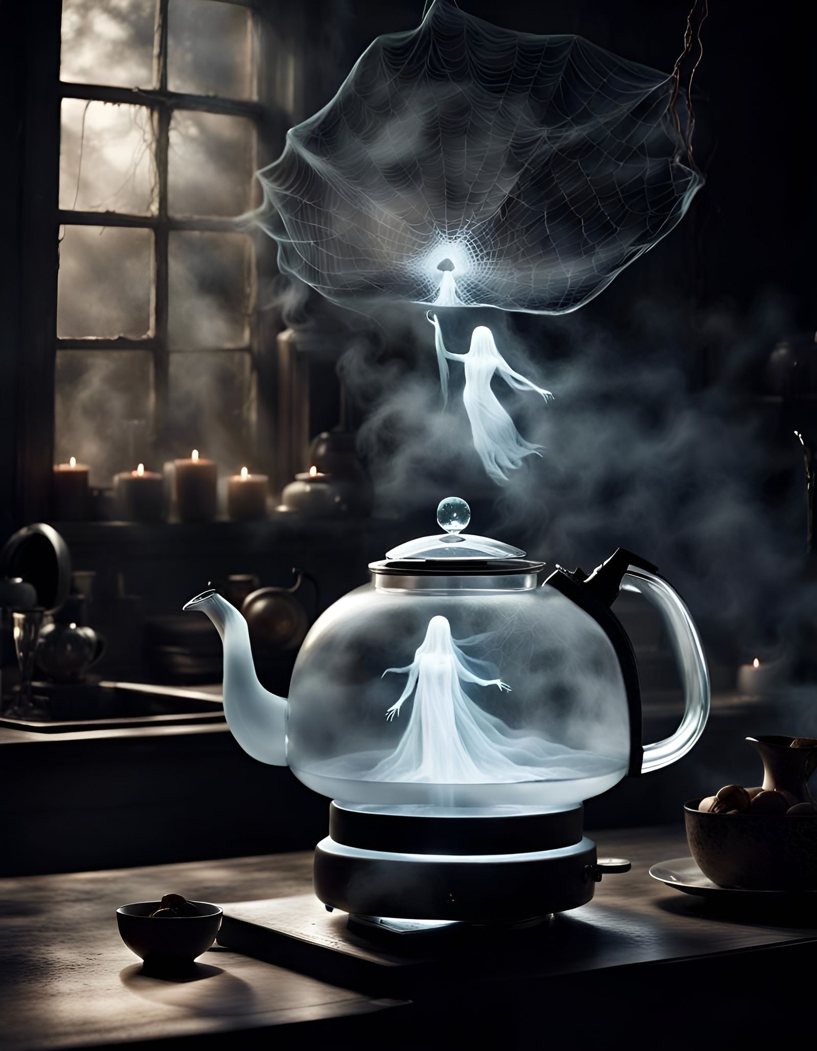 Haunted Kettle  by @ing