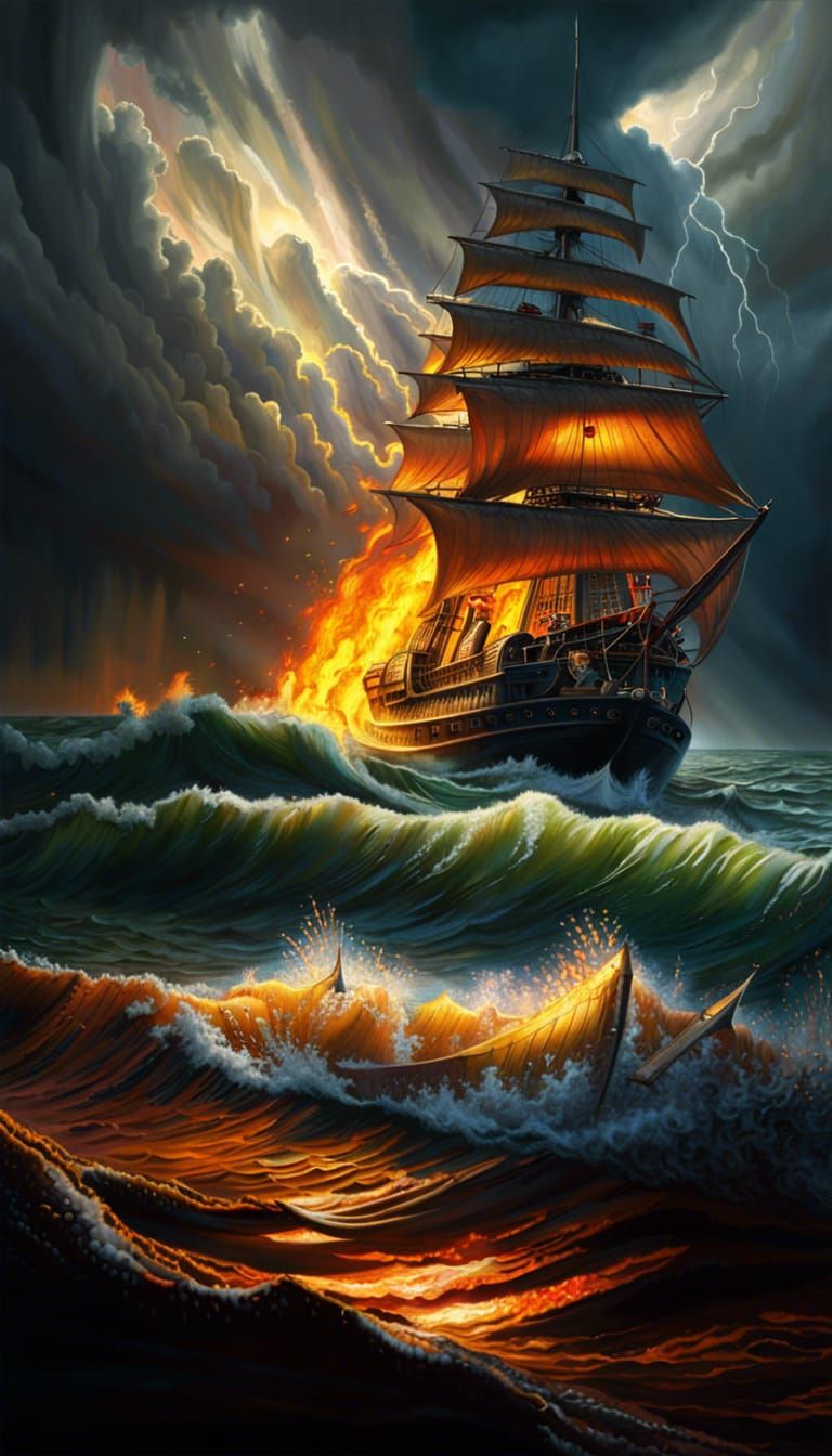 Disaster at sea