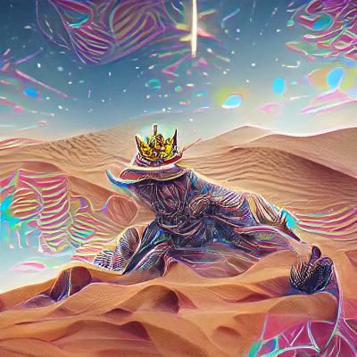 King of the desert