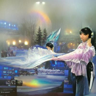 Ganyu with her Ice Bow