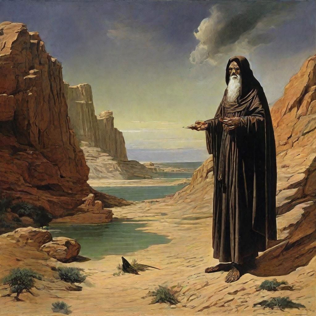 "Prophet!" said I, "thing of evil!
Prophet still, if bird or...
