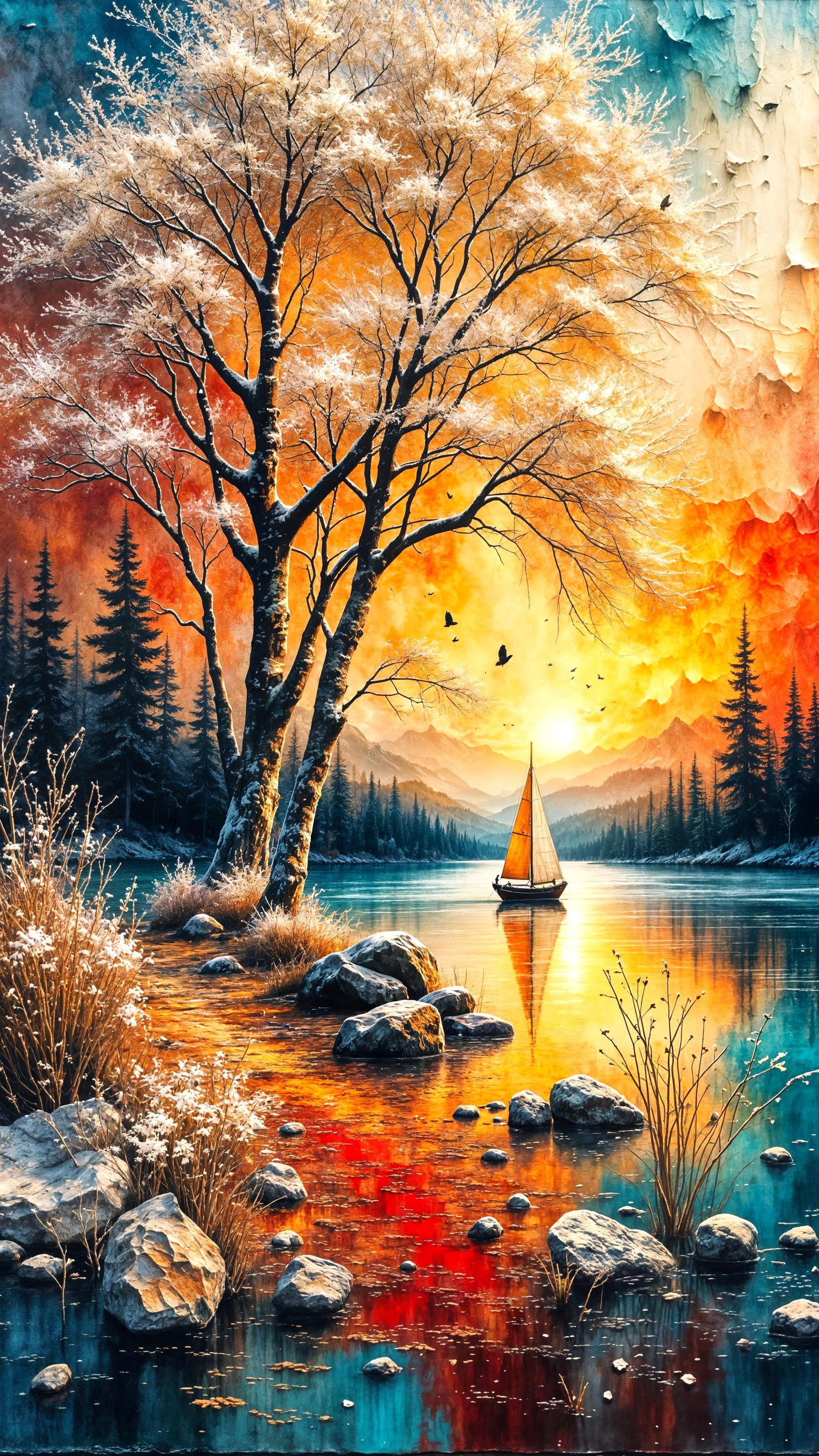 An Early Frost  by @George Stanley