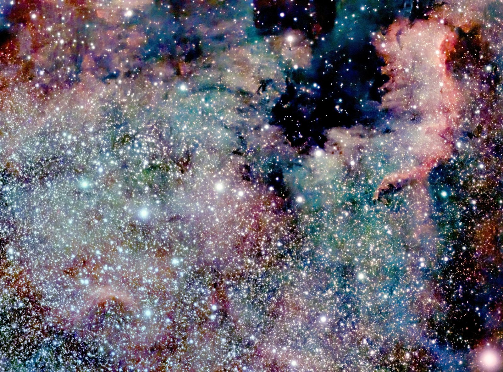 NGC-2000 - The North American Nebula (actual photo)