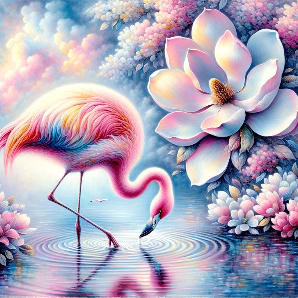 My Flamingo bow down to Magnolia