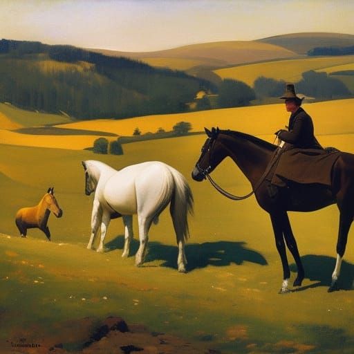 trot through the forgotten village
along the poor forest sid...