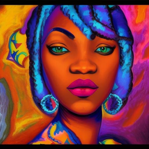 African Queen #29 - AI Generated Artwork - NightCafe Creator