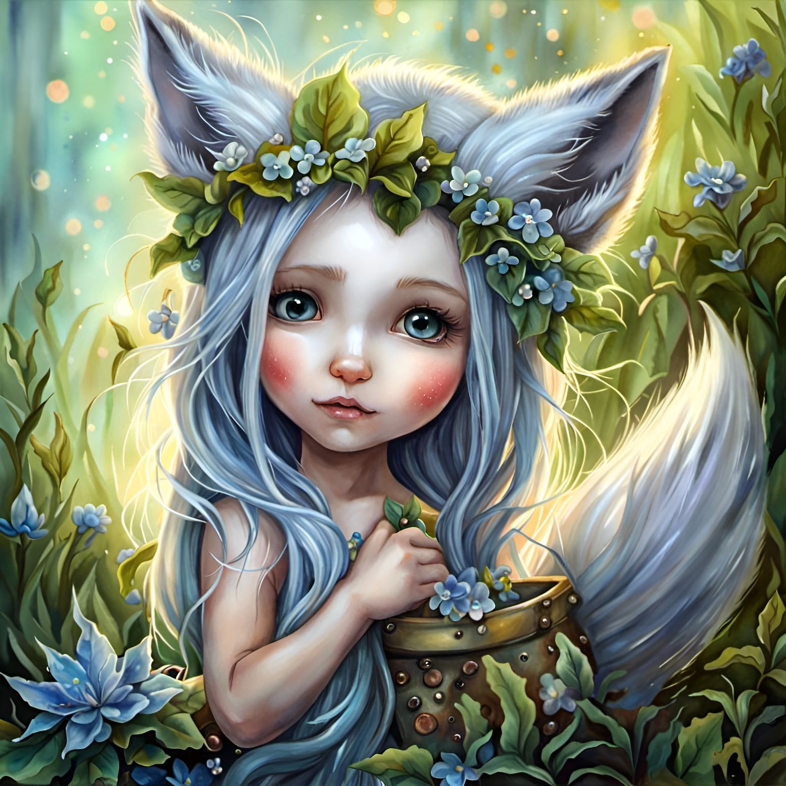 Fox Fairy - AI Generated Artwork - NightCafe Creator