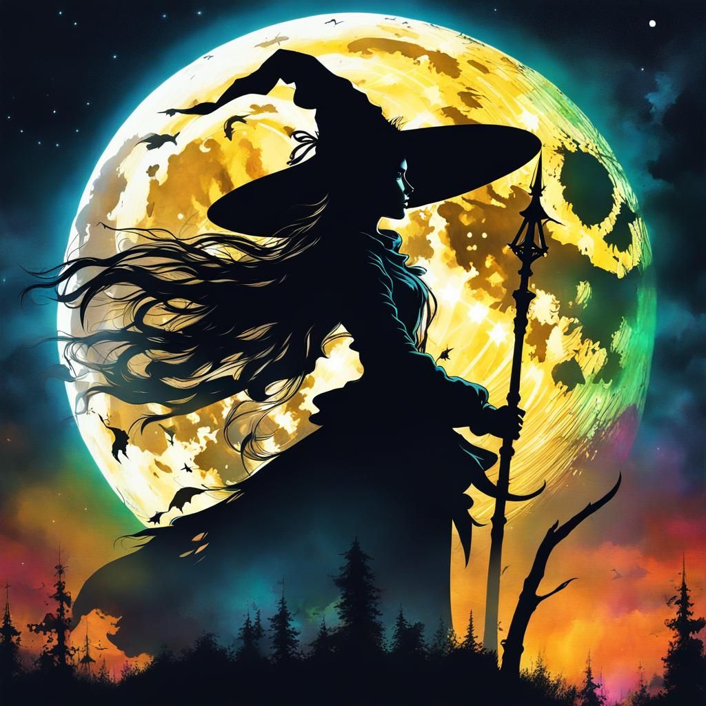Witch Moon  by @Superbear