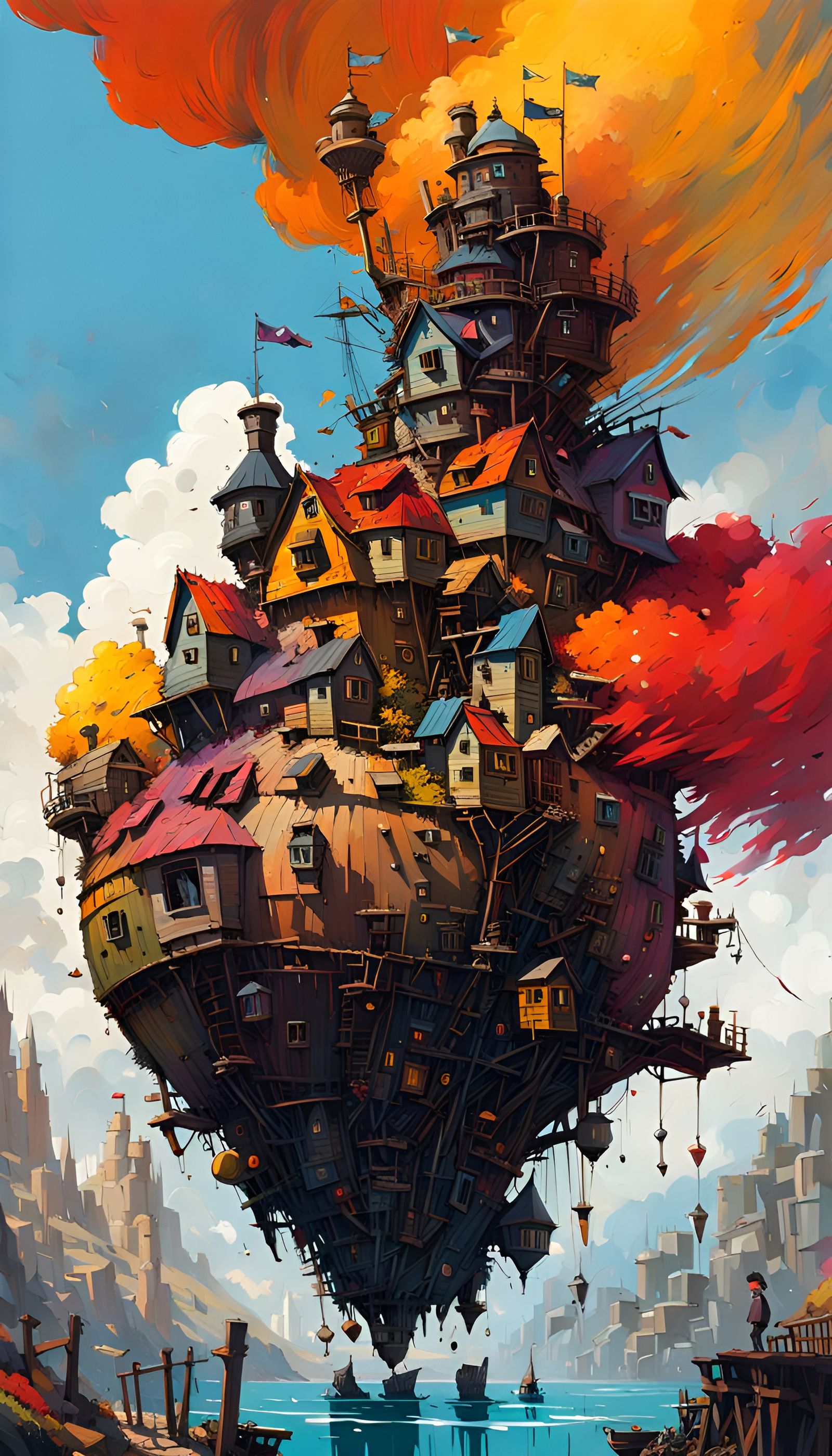 Howl's moving castle  by @Klo