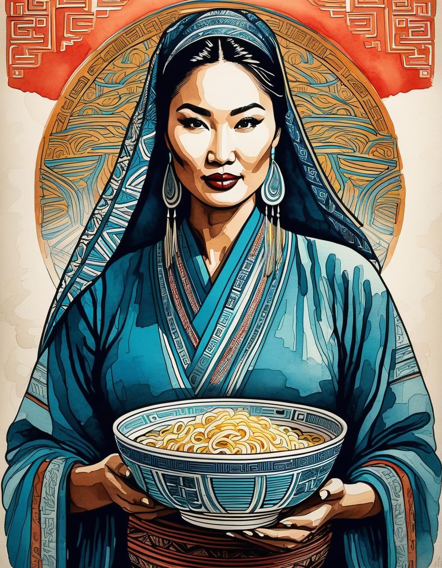 Ramen Noodles AI Generated Artwork NightCafe Creator