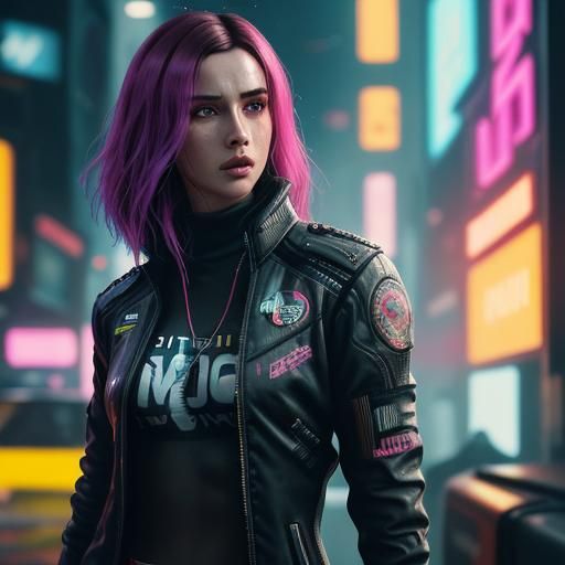 "Hello my name is Rain" AI Generated Artwork NightCafe Creator