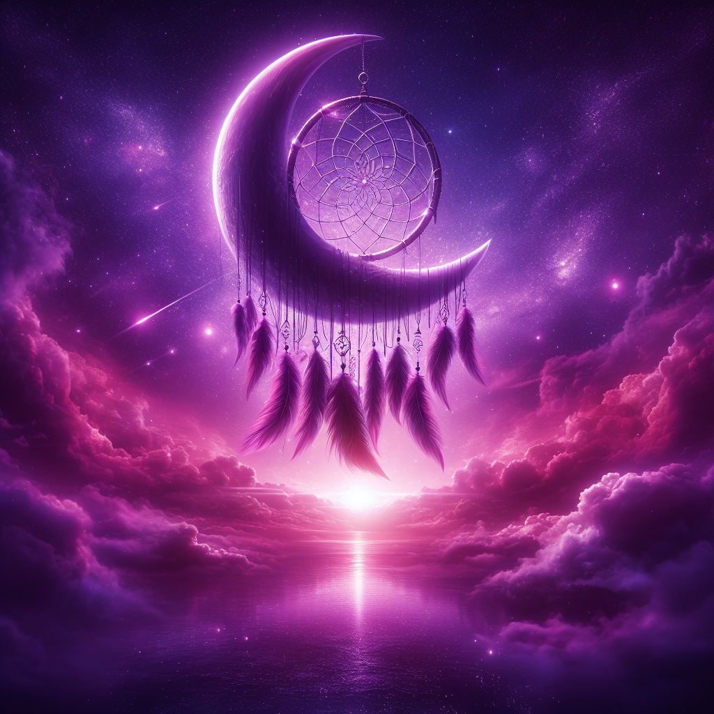 Purple Dreamcatcher