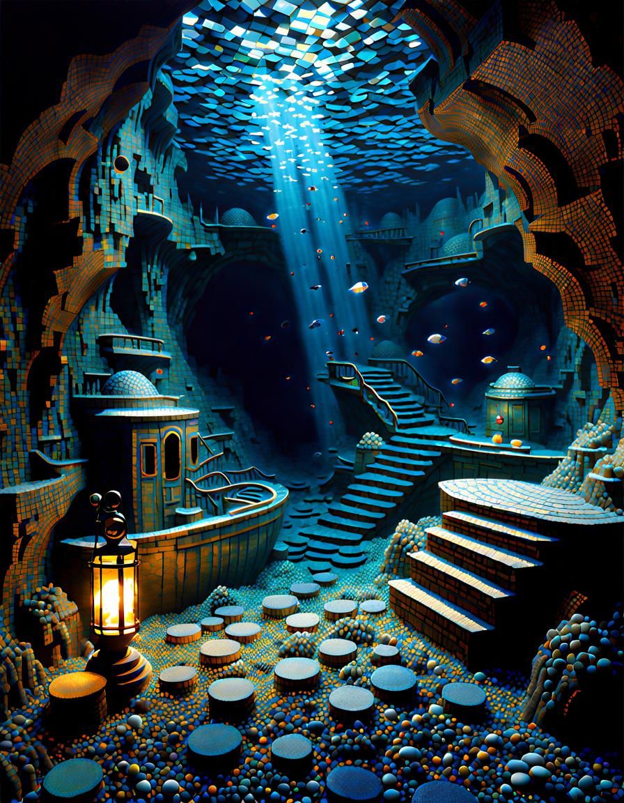 Underwater Civilization! : r/nightcafe