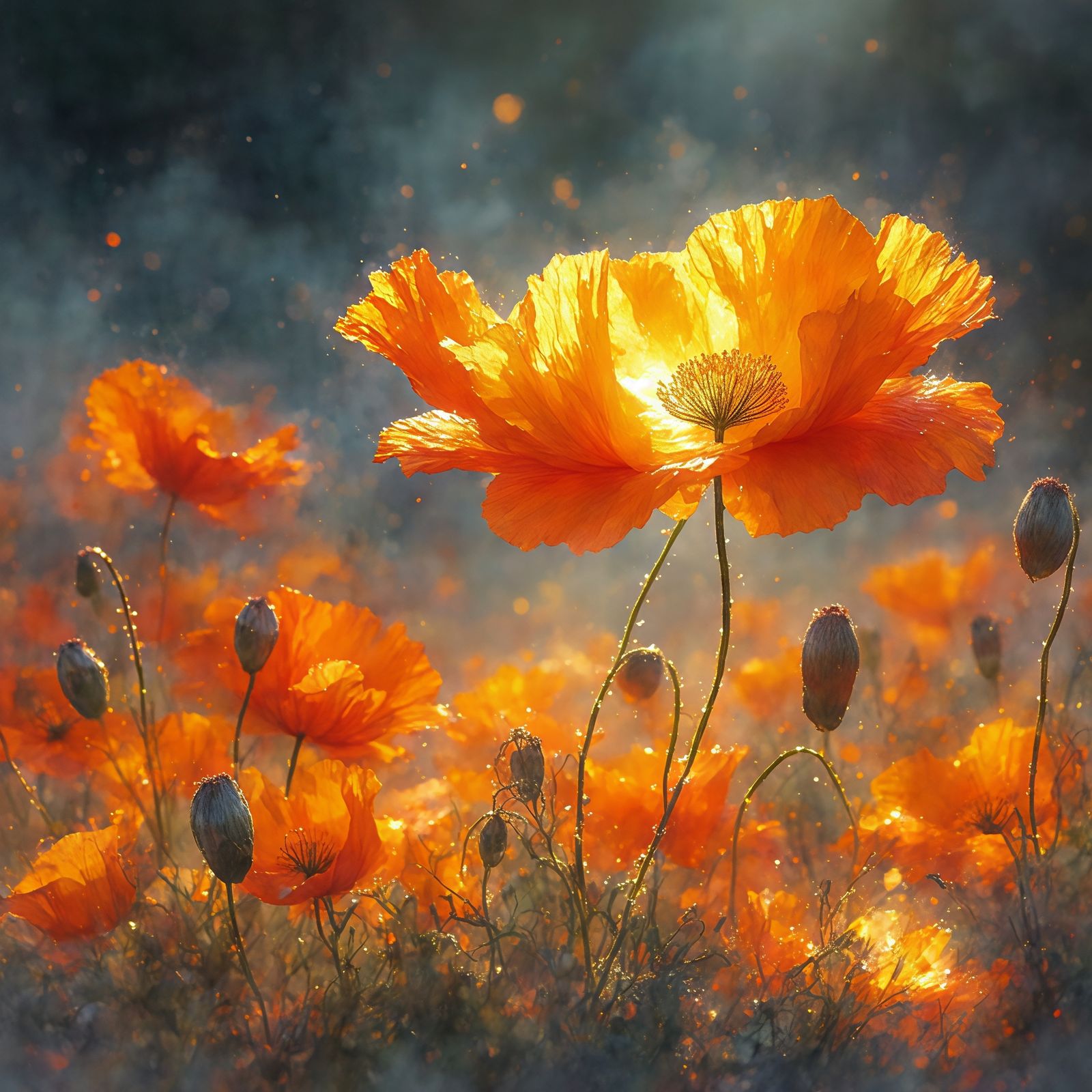 Fun with SD3.5 - Flowers!