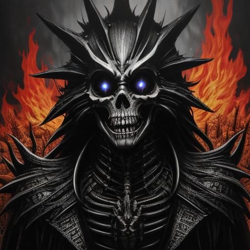 Evil Effigy || surreal horror:: in the styles of Douglas Smi...