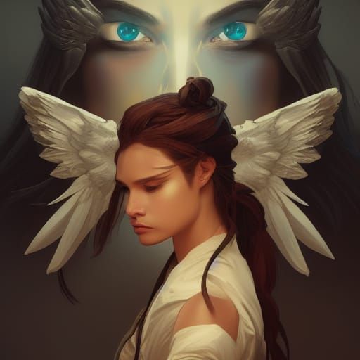 A watchful goddess