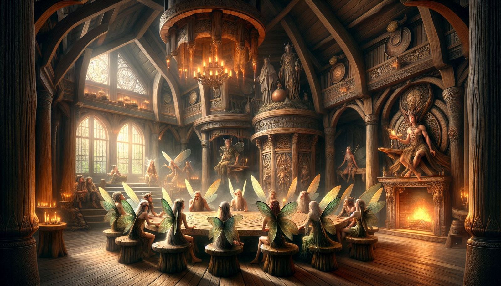 Heated Discussion in the Grand Fairy Council