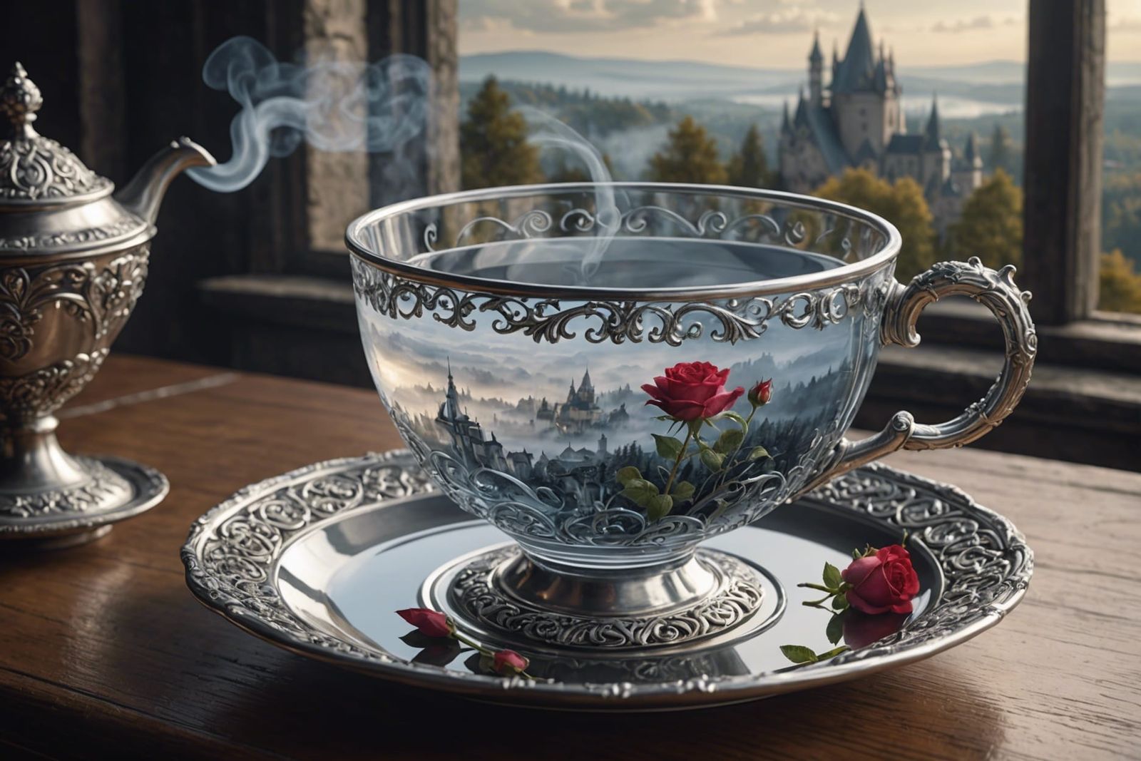 Rose-hip tea?  by @Lady of the Thorns