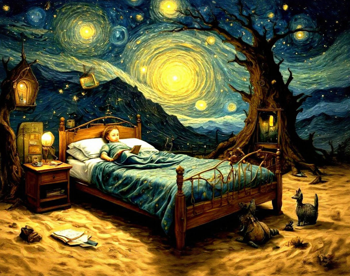 What Dreams May Come on Nights We Can Not Sleep  by @Chance