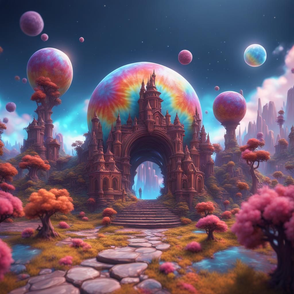 The Tyedye lands