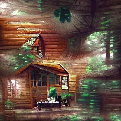 Cabin in the Forest