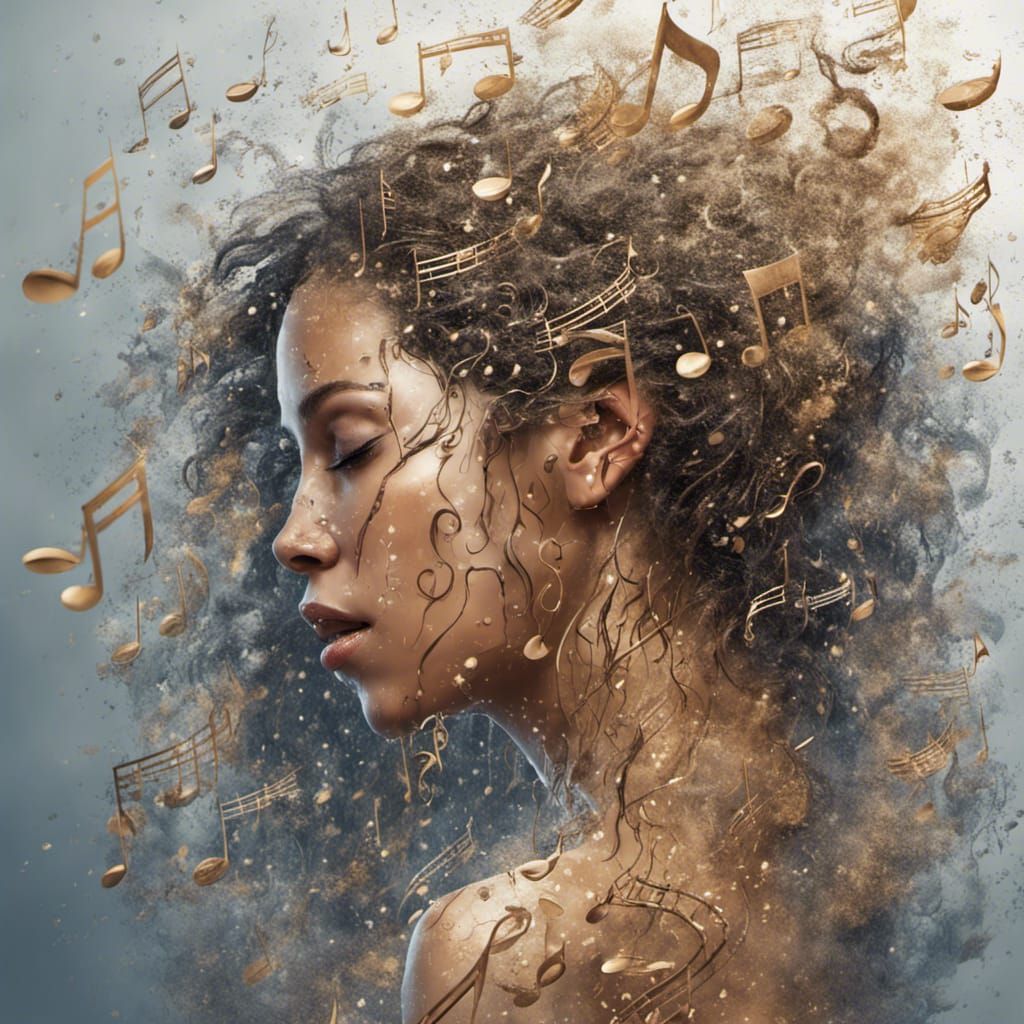 I'm feeling music in my mind - AI Generated Artwork - NightCafe Creator