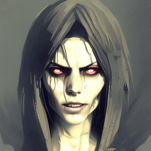 creepy lady