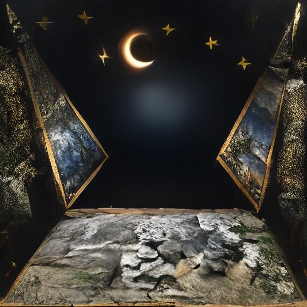 Final step towards the void | Albert Bierstadt & Ferdinand K...