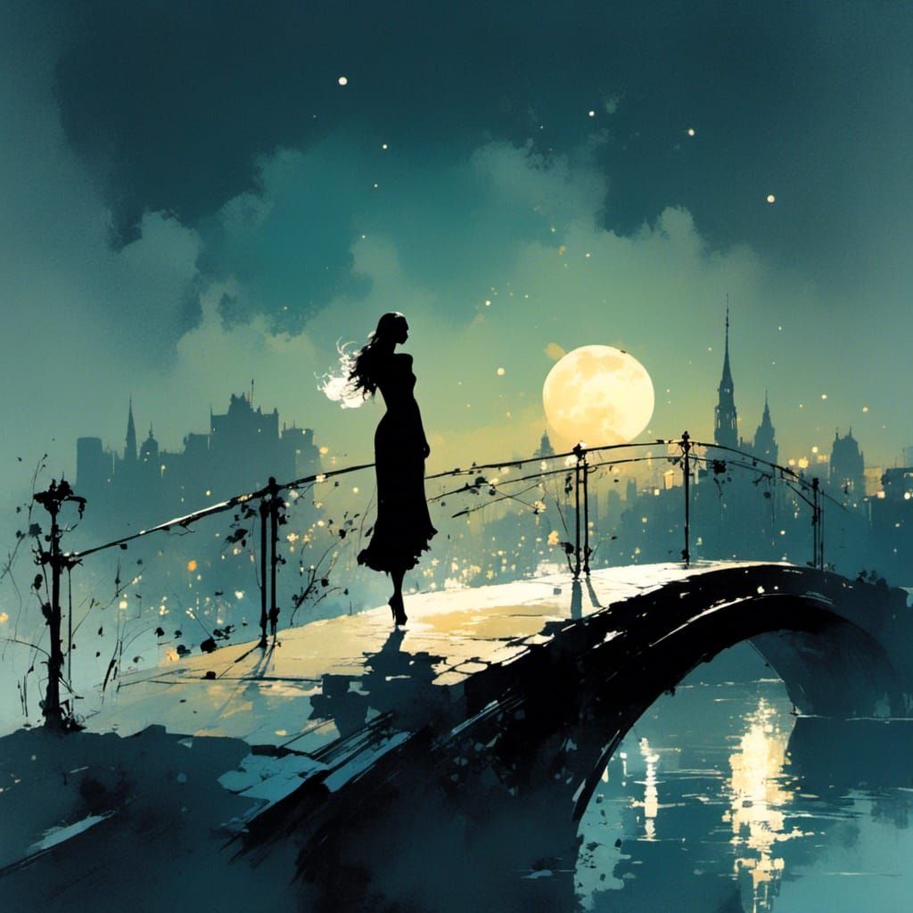 <lora:Silhouette Art:1.0>