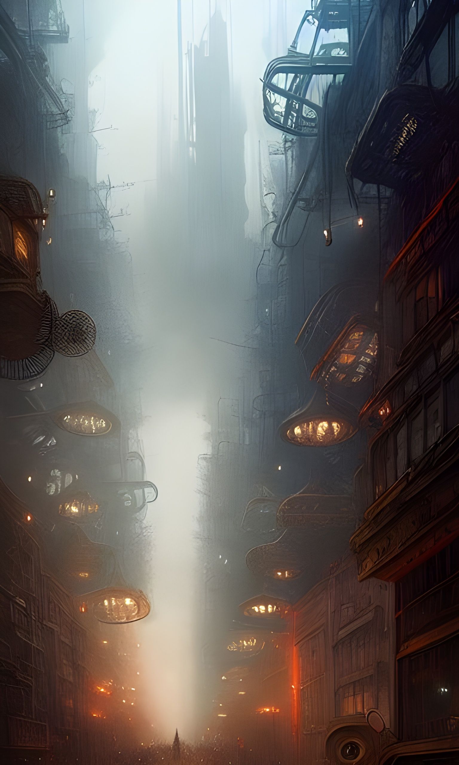 Metropolis - AI Generated Artwork - NightCafe Creator