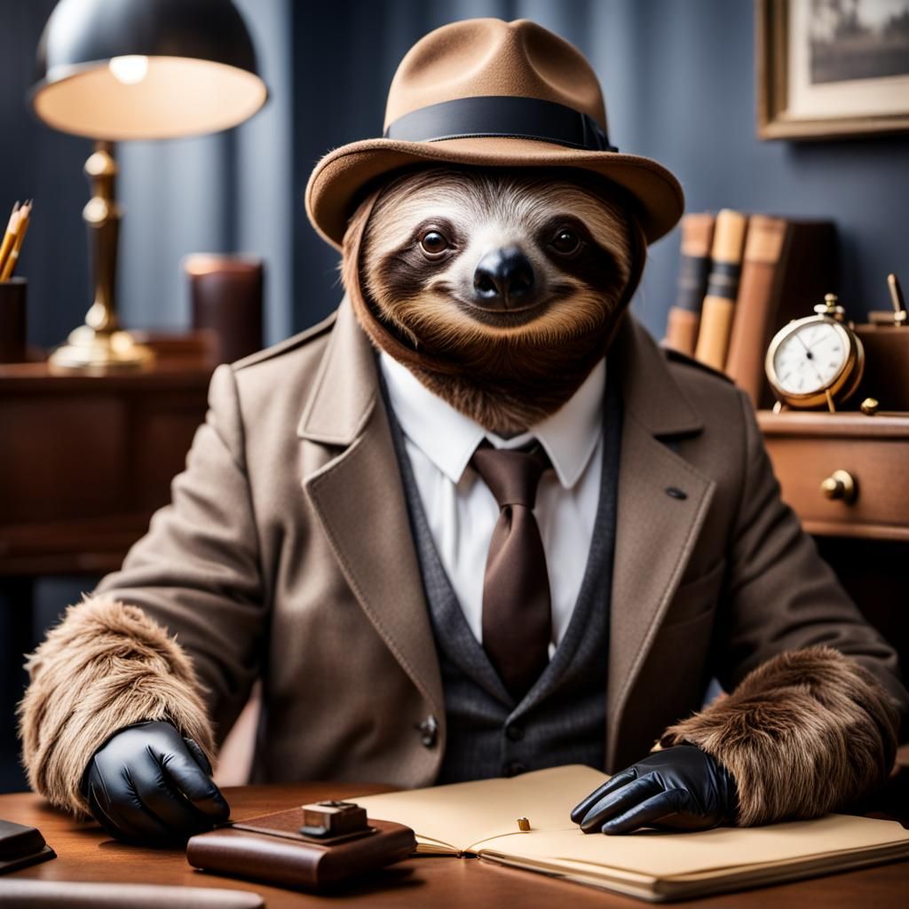 Detective Brady did his work slow but steady