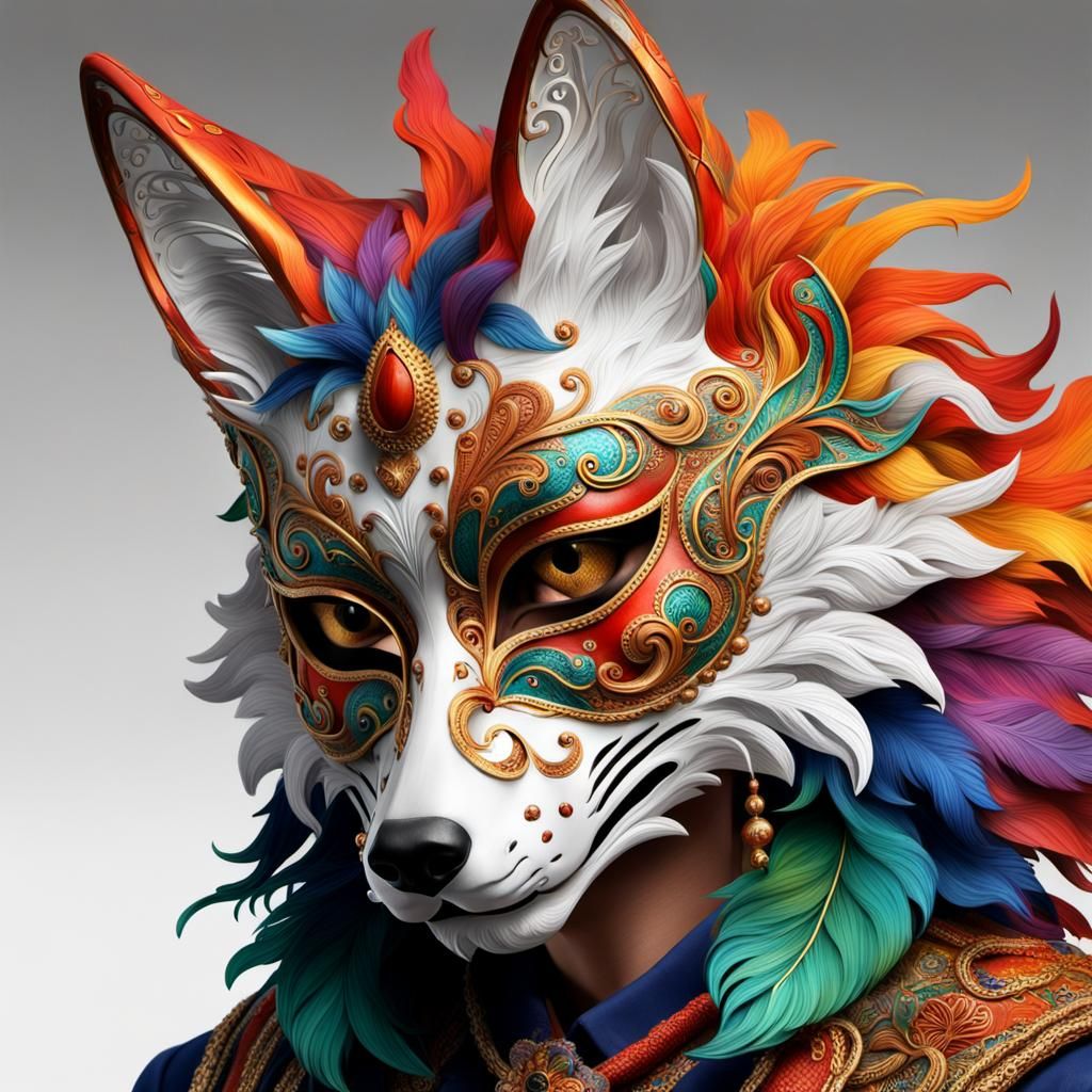 Fox-Mask : Venice Carnival