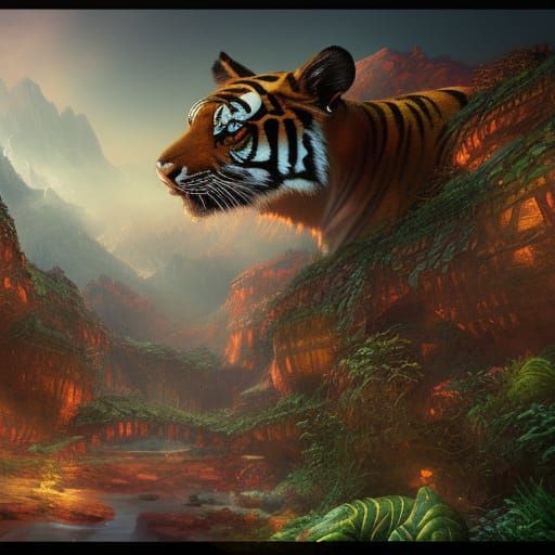 Tiger's den