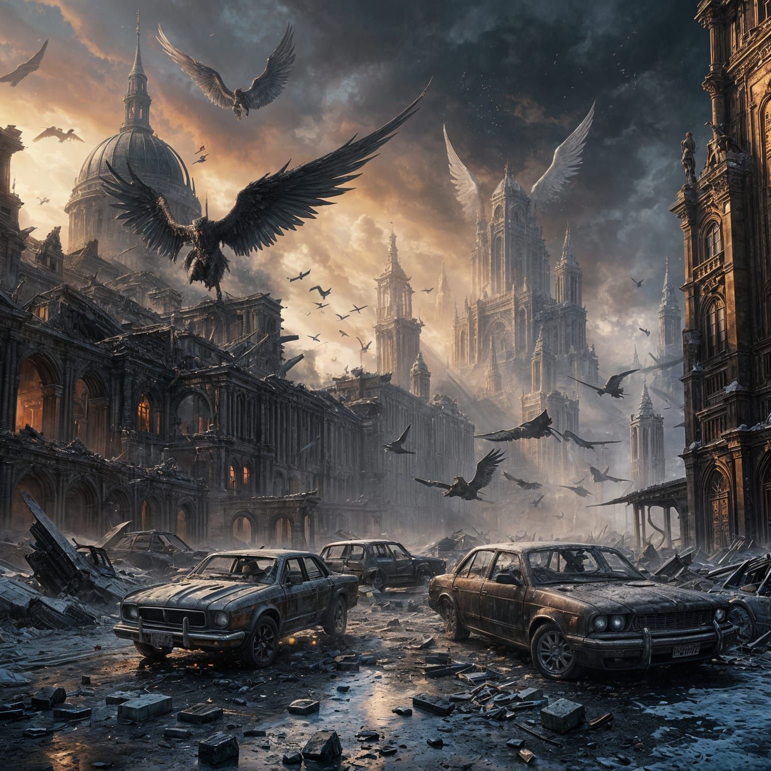 Final battle  by @Judiz