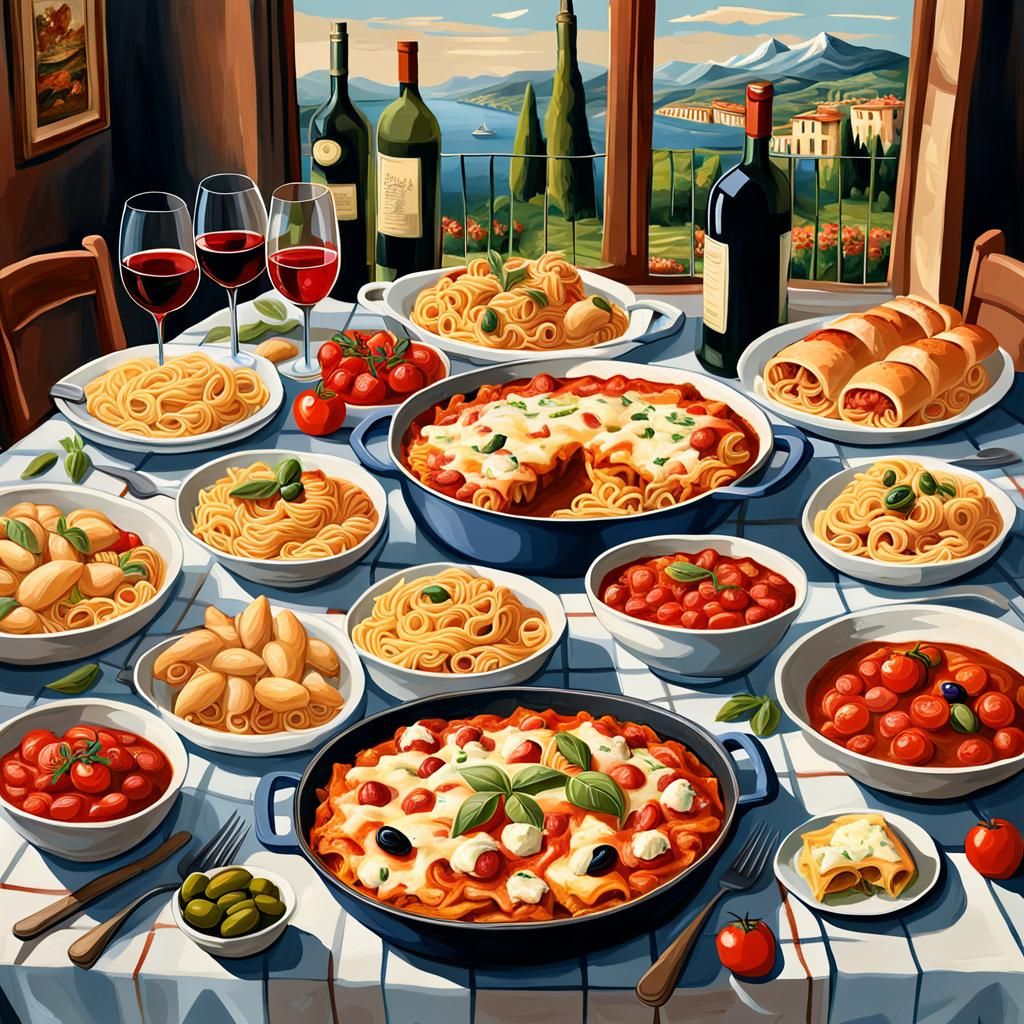 Pasta Dishes  by @Gigi