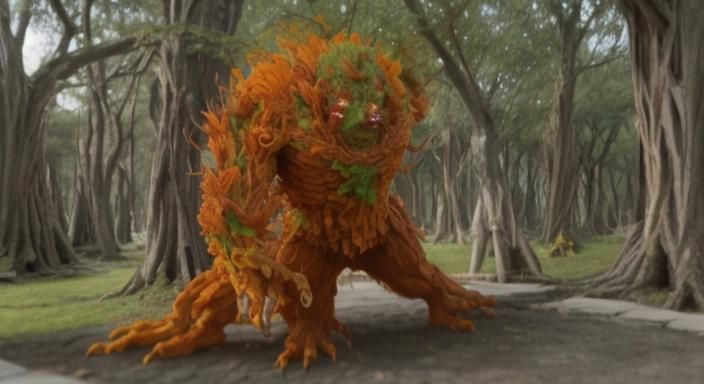 🌳👁️‍🗨️ Captivating Rotten Tree Monster - Hyper-Realistic ...