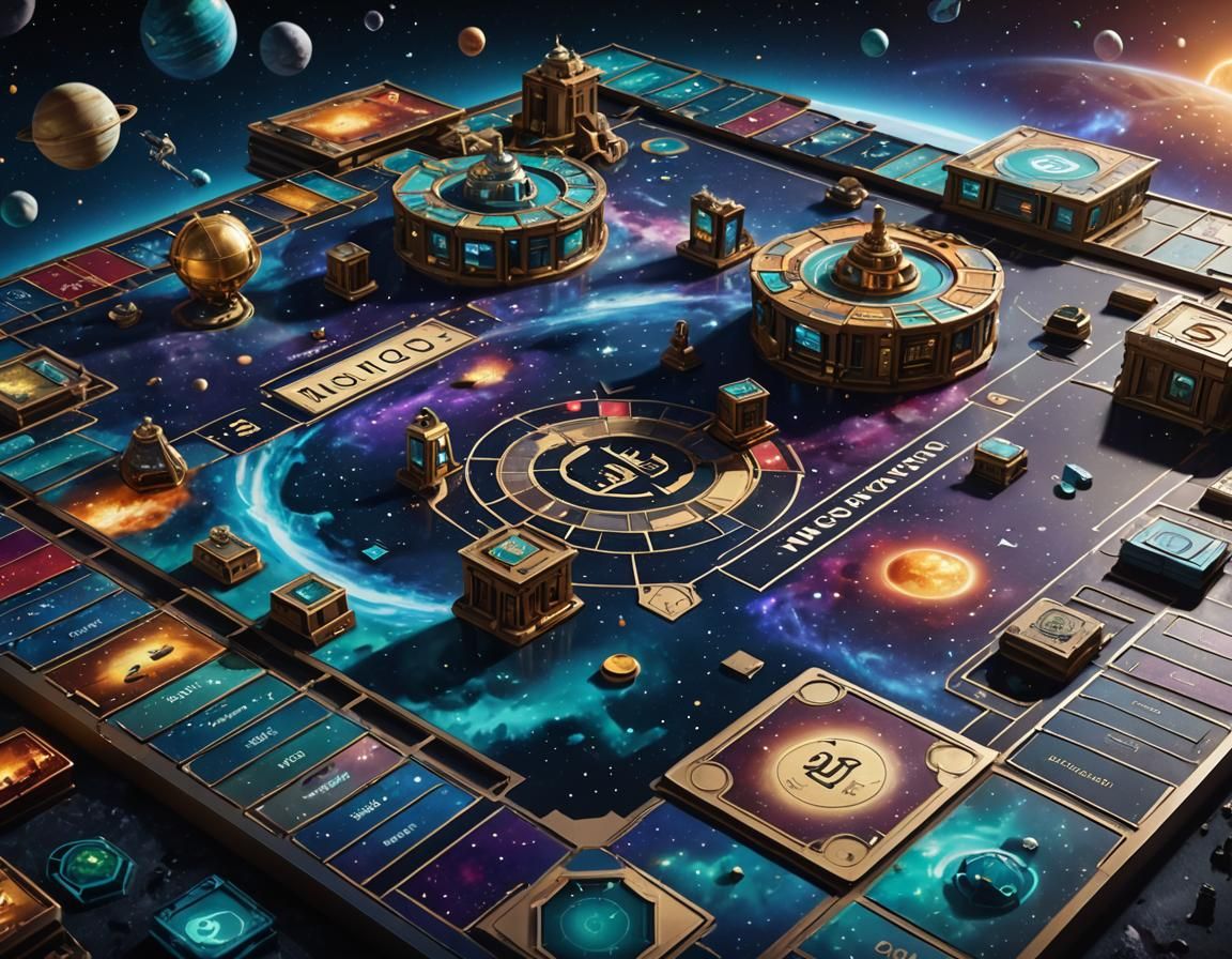 Space Monopoly  by @The PsY PisTols