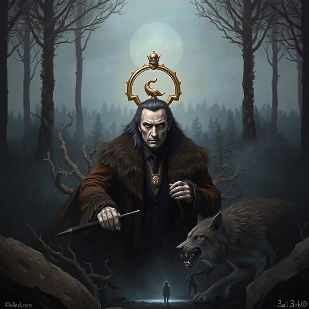 Painting of a Werewolf 1