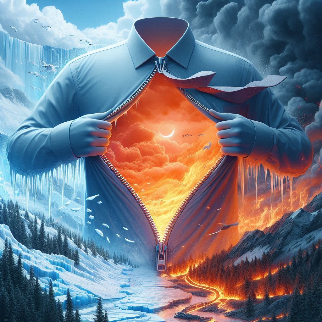 Shirt of fire and ice
