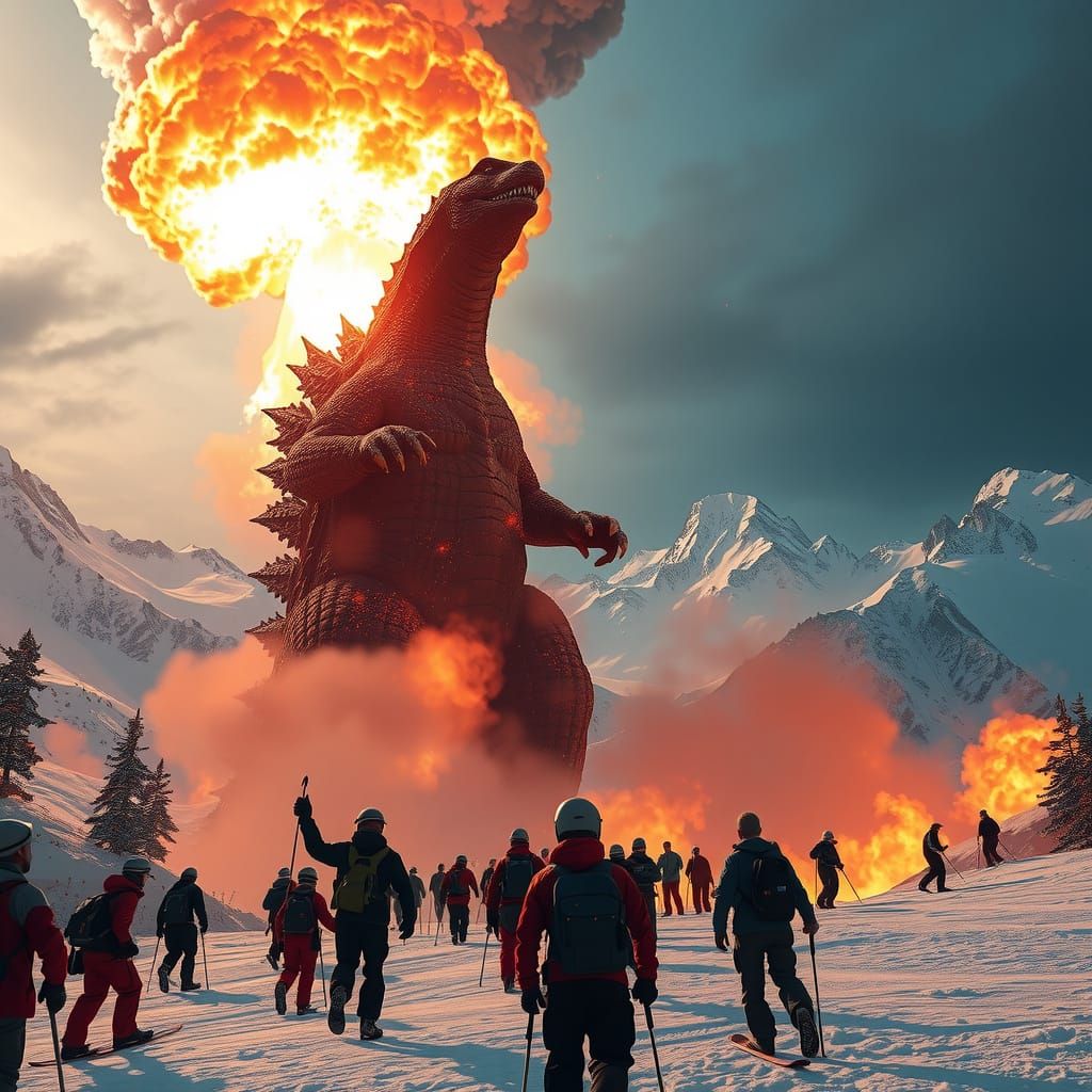 Godzilla hates Switzerland too!