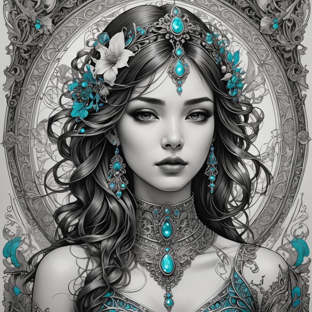 A woman goddess