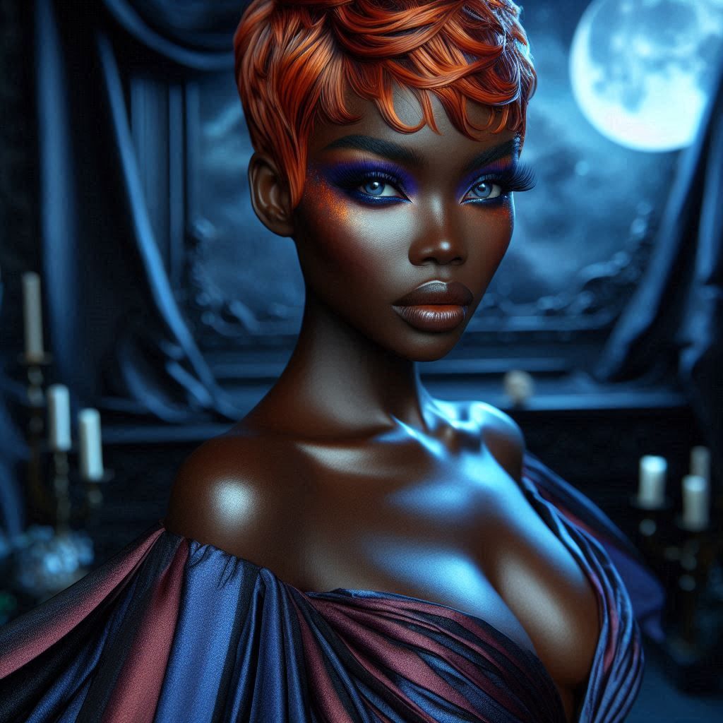 "You like the hair color?"