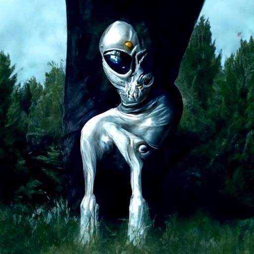 Grey alien