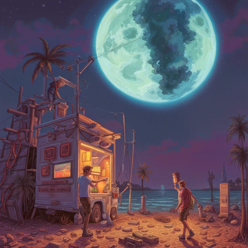 The Night Time is the Right Time , by Daniel Martin Diaz, Al...