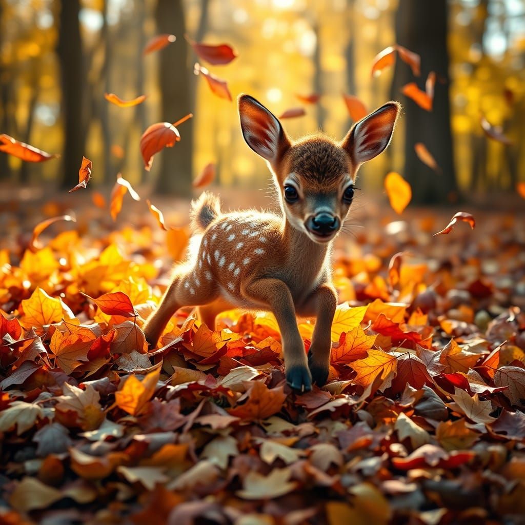 The fawn will play  by @Zombirb