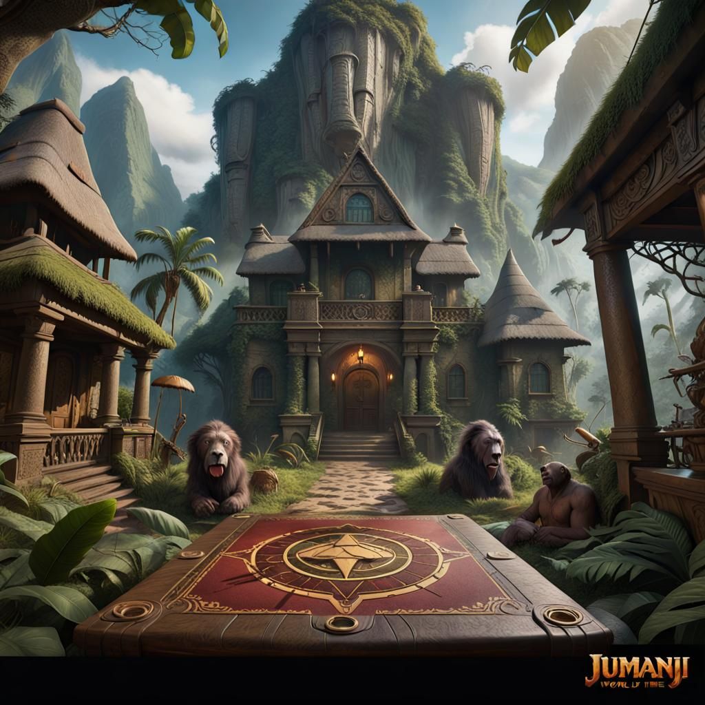 Jumanji!  by @ManiacEx