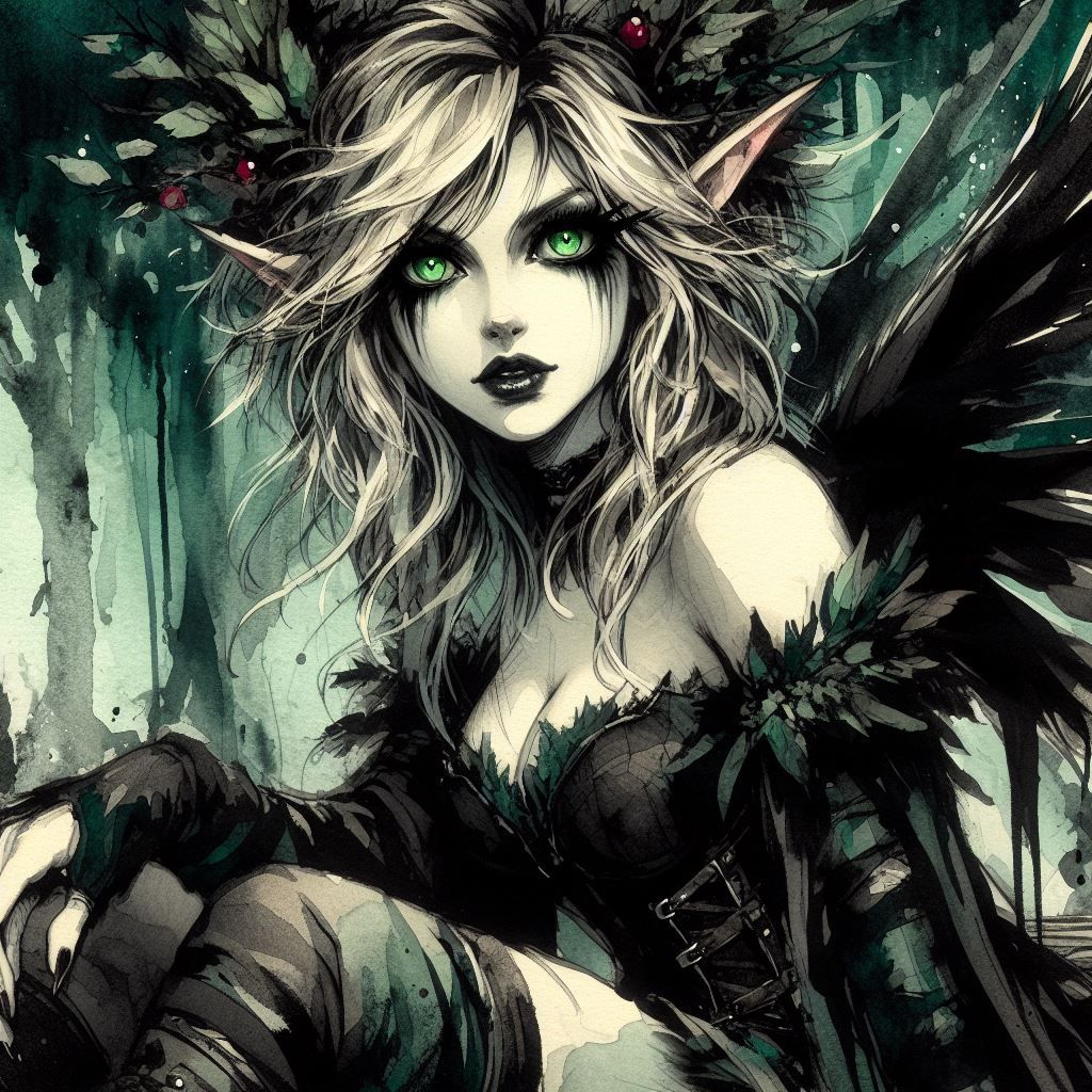 creepy-fae-where-the-wild-things-are-andy-red-black-and-cyan-eerie